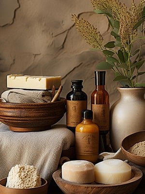 Organic spa products