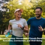 Community-Based Outdoor Movement: 3 Levels Benefits of Outdoor Activities, Connection, and Well-Being