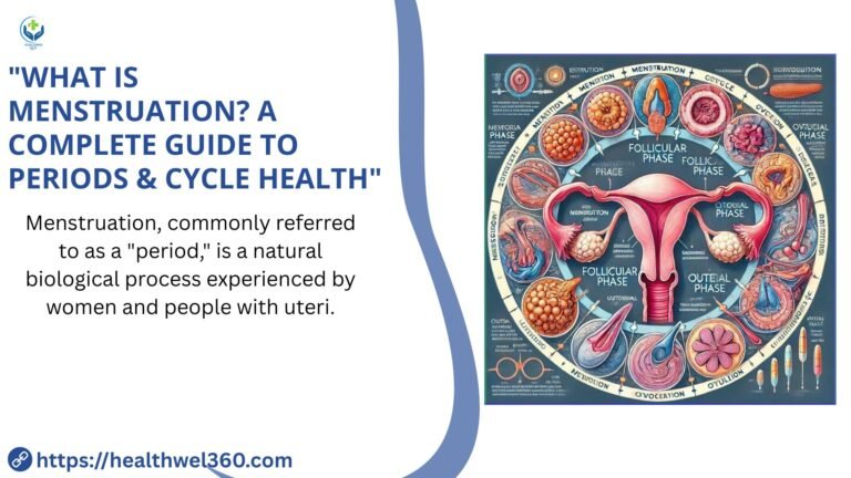 "What is Menstruation? A Complete Guide to Periods & Cycle Health"