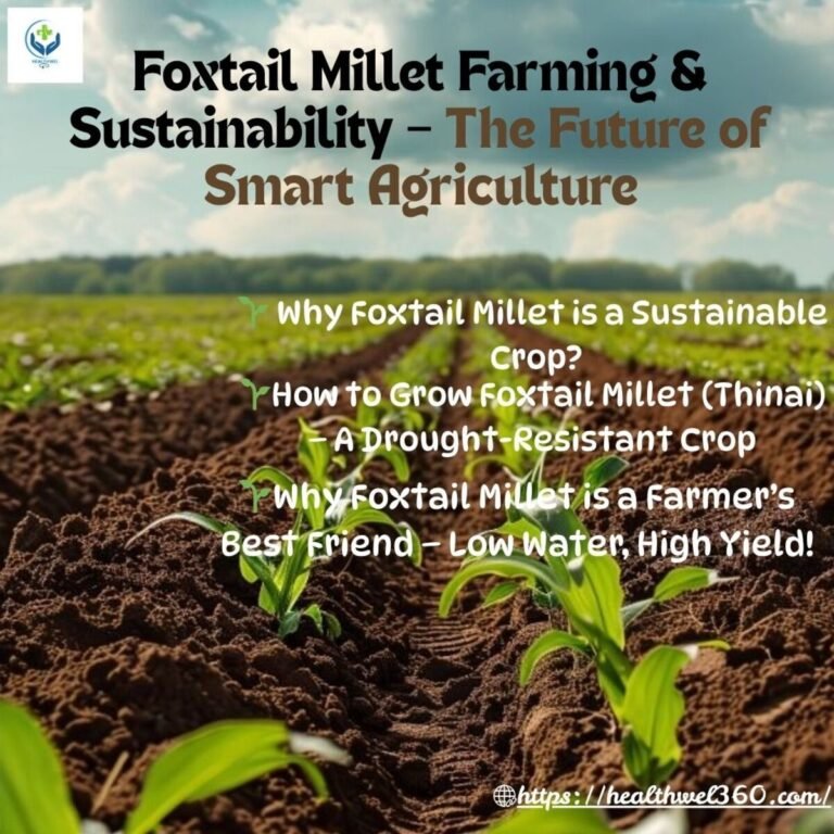 "Foxtail Millet Farming & Sustainability"